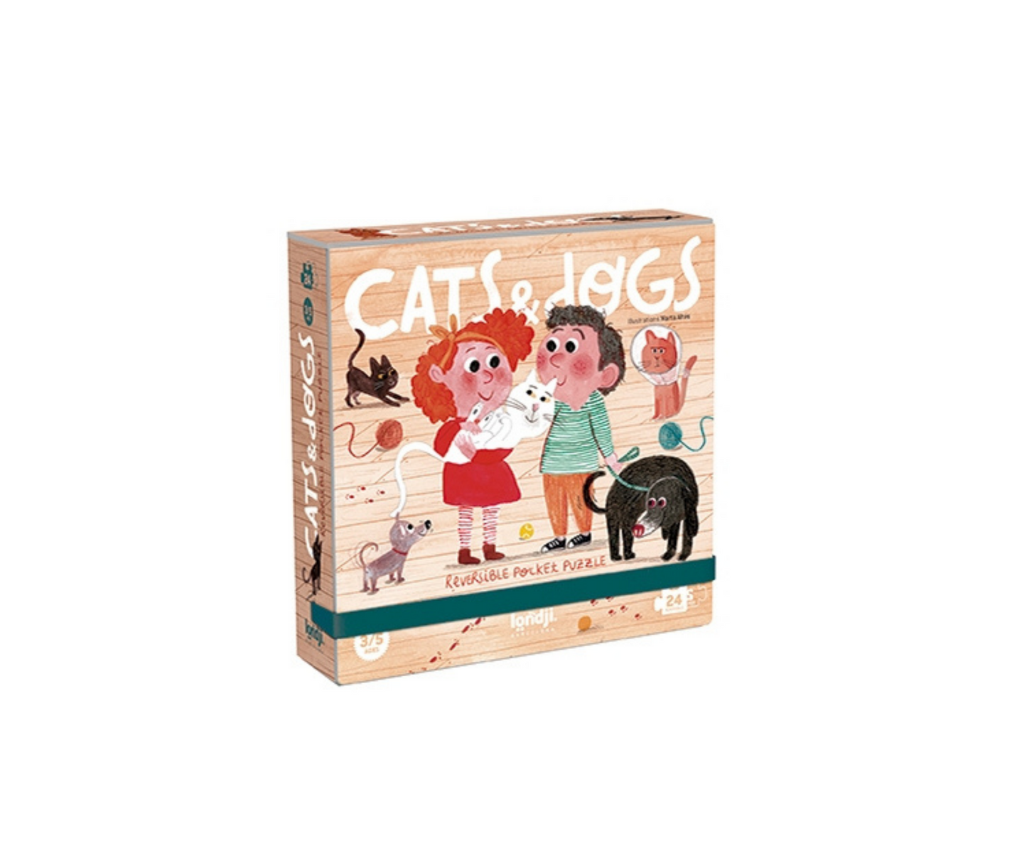 Cicák és kutyák - Cats and dogs puzzle