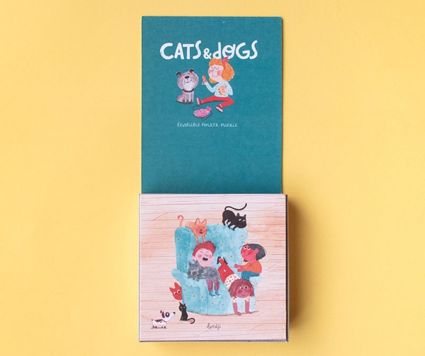 Cicák és kutyák - Cats and dogs puzzle